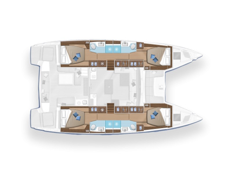 Lagoon 50 plan/layout