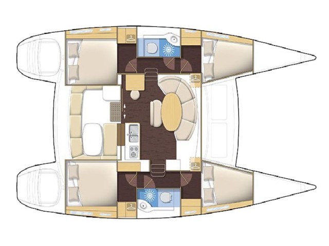 Lagoon 380 plan/layout
