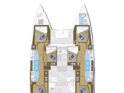 Lagoon 50 plan/layout