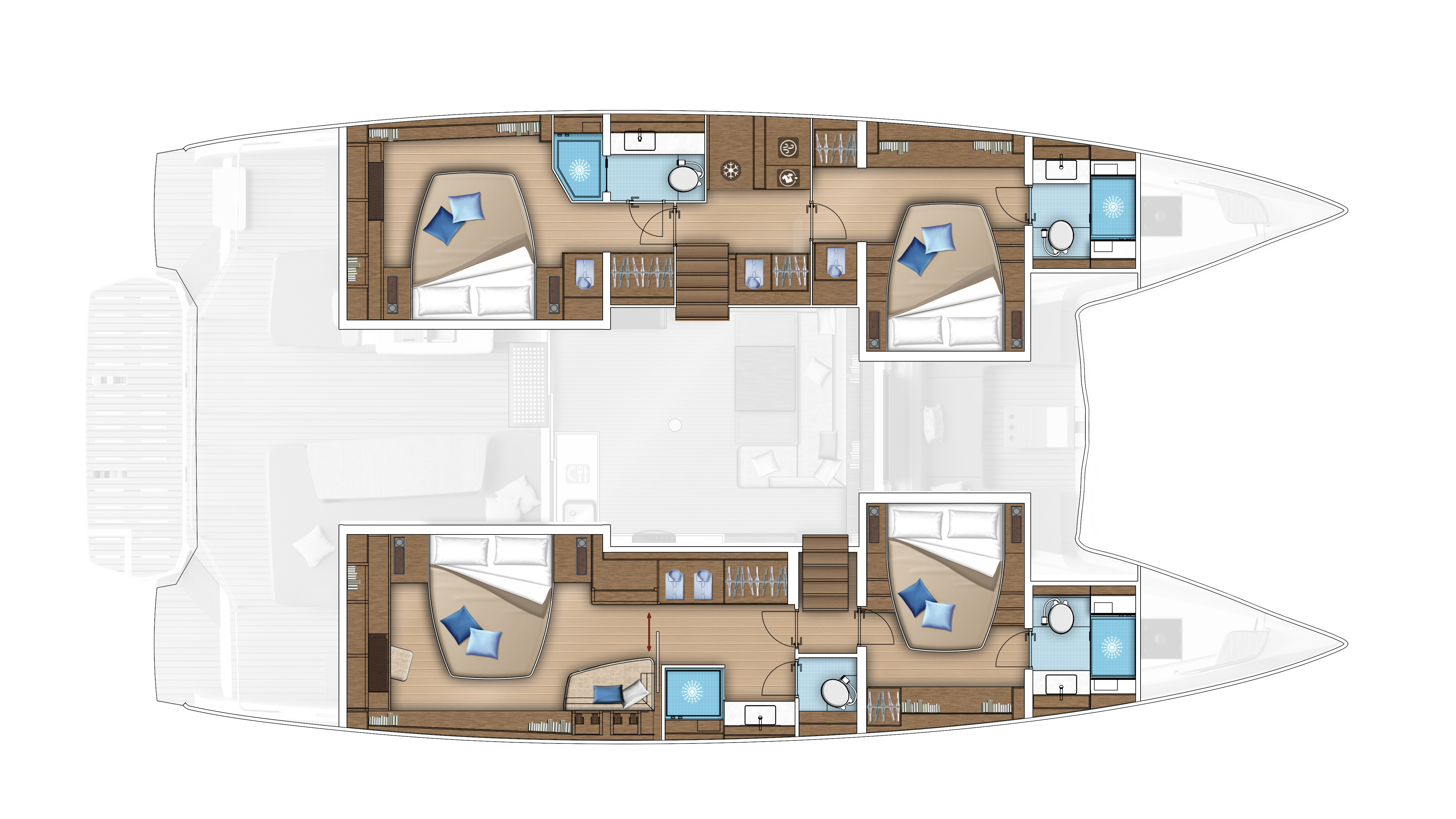 Lagoon 55 plan/layout