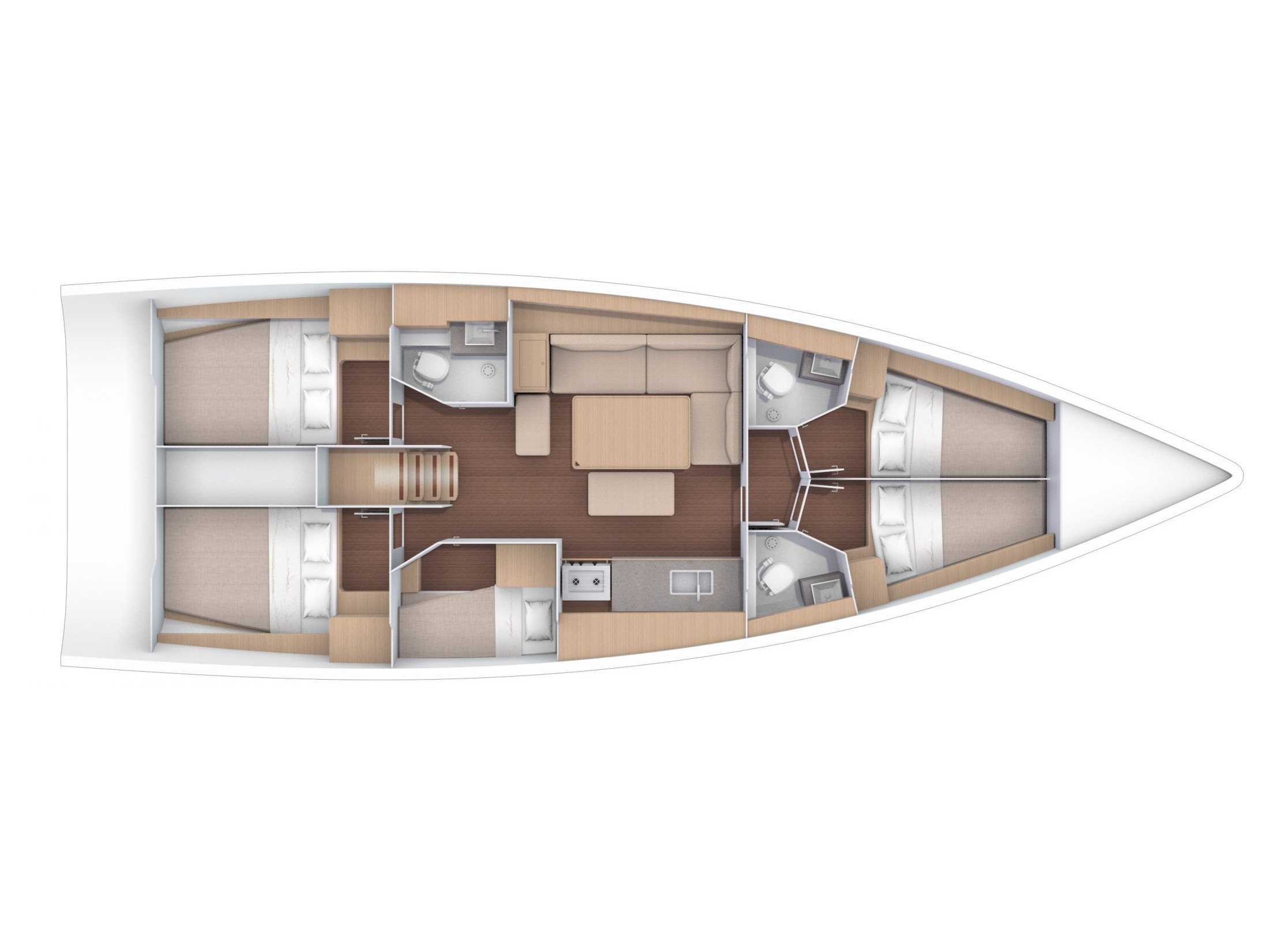 Dufour 470 plan/layout