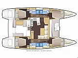 Lagoon 450 Sport LUX  - Layout image
