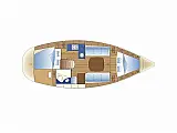 Bavaria Cruiser 32  - Layout image