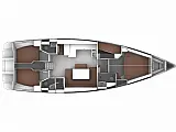 Bavaria 51 Cruiser - [Layout image]