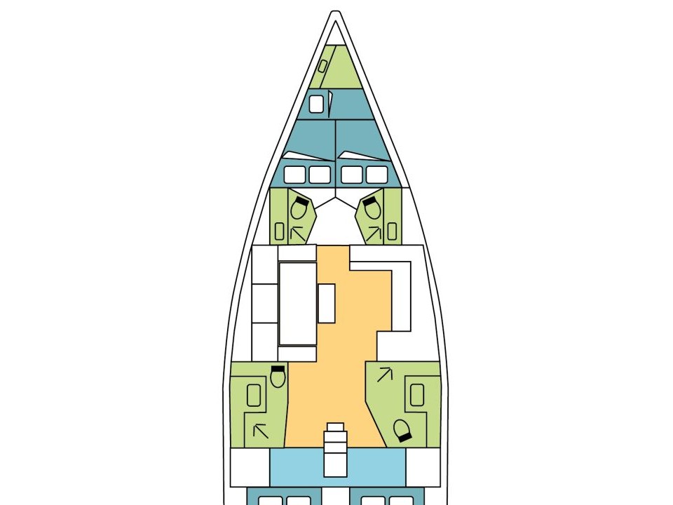 S/Y - Dufour 470 - 5 Cabins - Built 2022