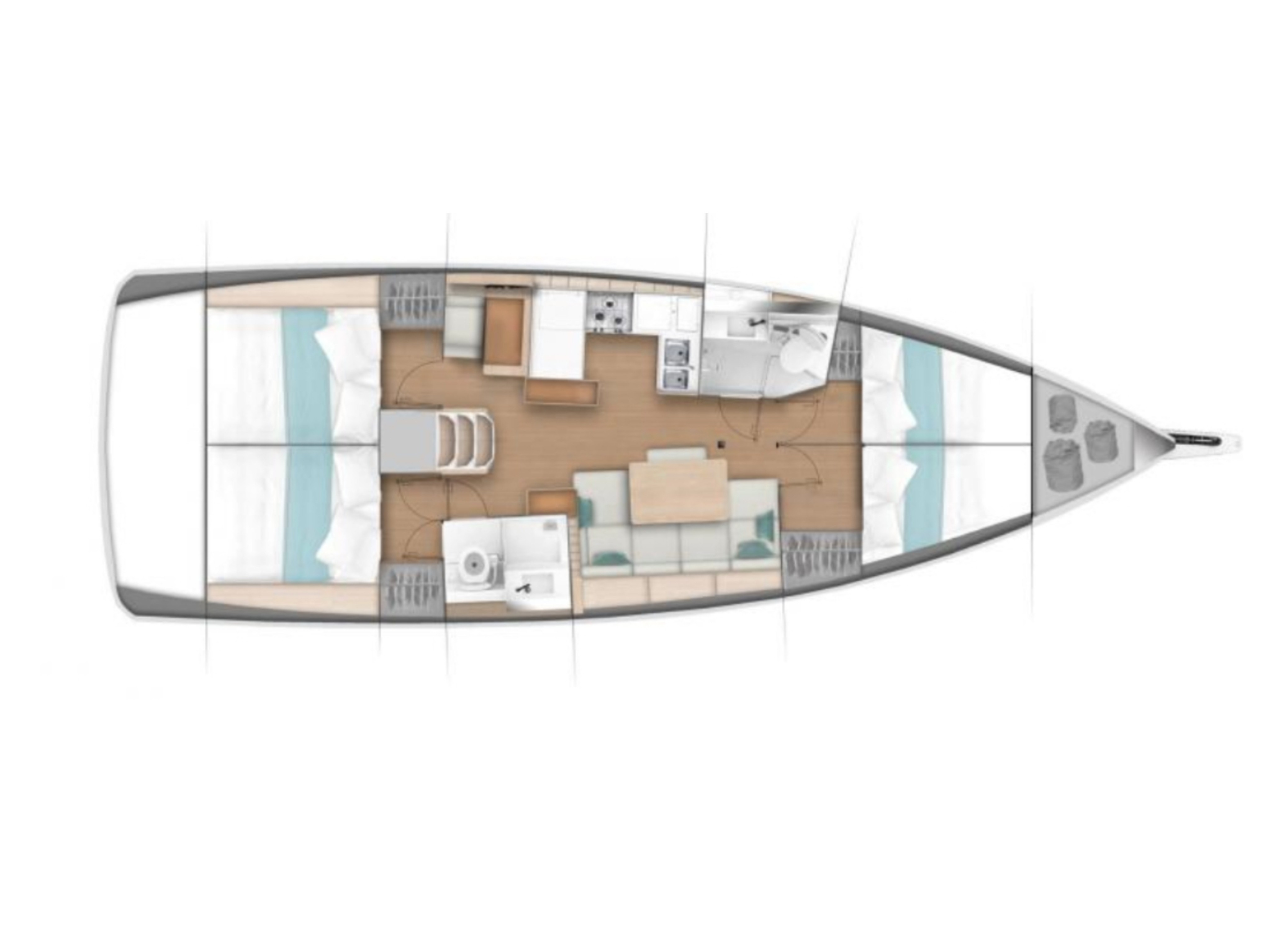 Sun Odyssey 440, Nettuno
