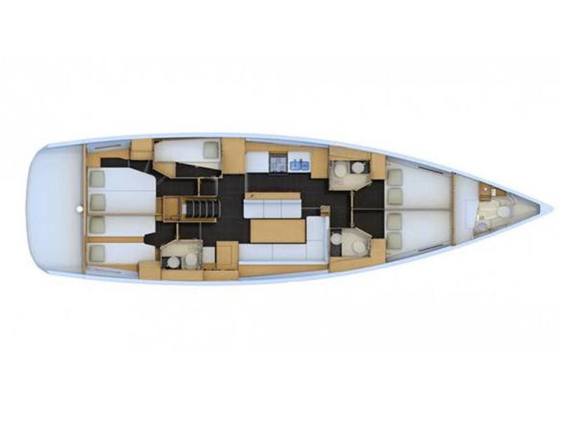 Plan image CL- J54-16-G / Jeanneau 54[G]