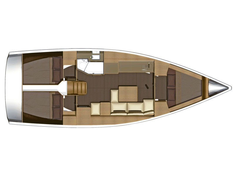 Plan image EC- 383-15-G / Dufour 382 Grand Large[G]