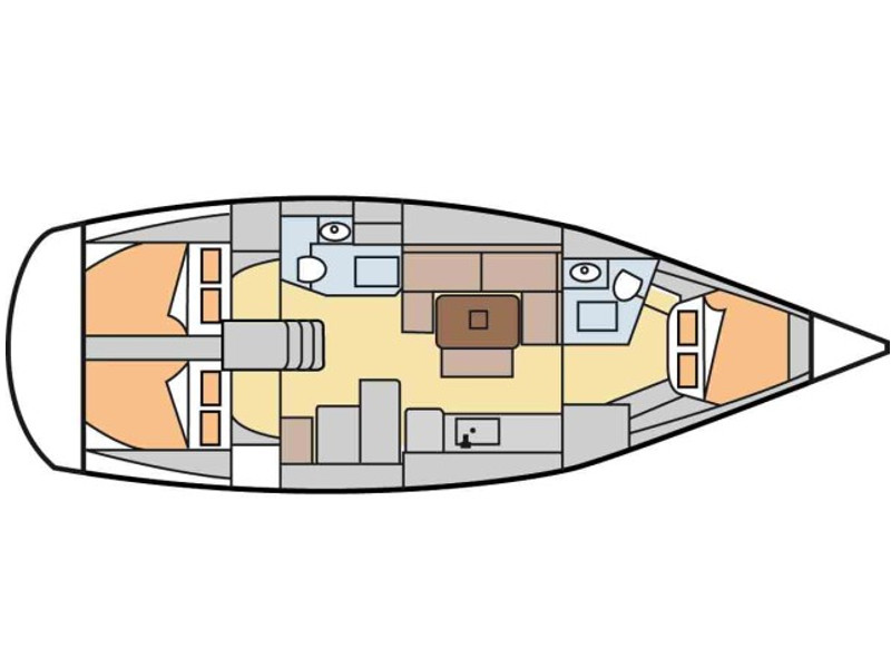 S/Y - Dufour 405 Grand Large - 3 Cabins - Built 2010