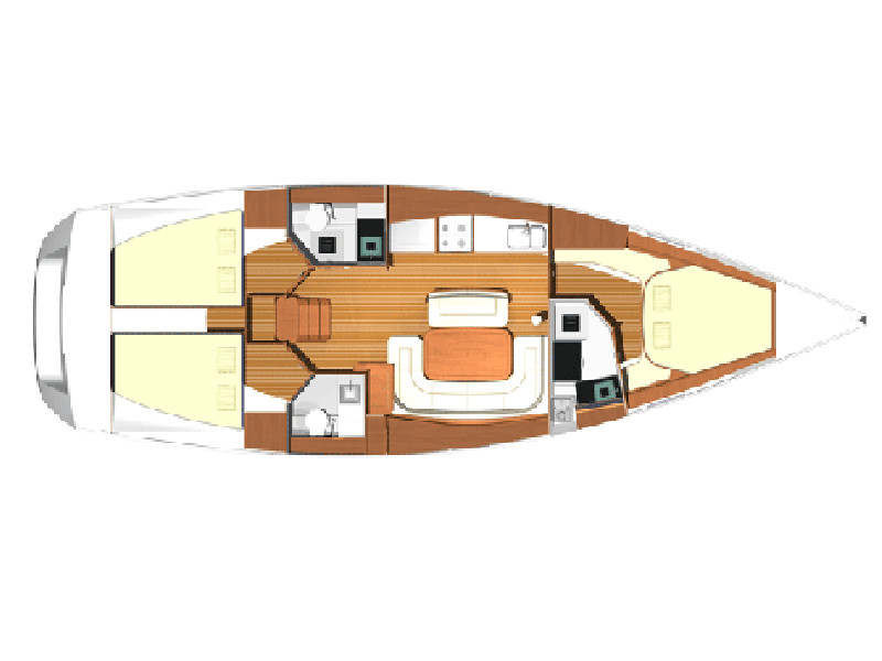 S/Y - Dufour 425 - 3 Cabins - Built 2009