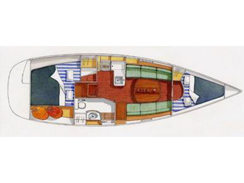 Beneteau  - 4 Venti - Plan image - Italy, Punta Ala