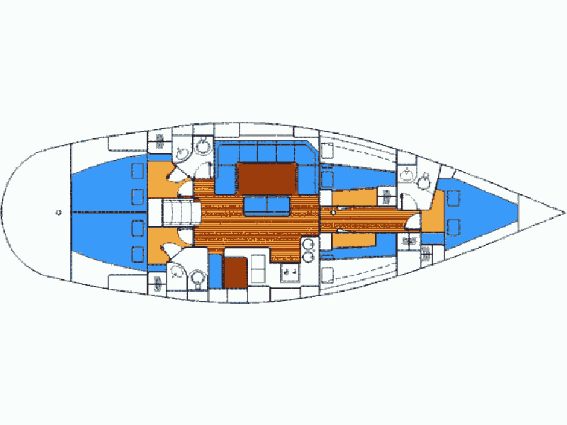 S/Y - Alfa 51 - 5 Cabins - Built 2004