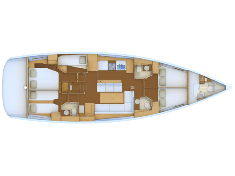 Plan image Pegasus / Jeanneau 54[G]