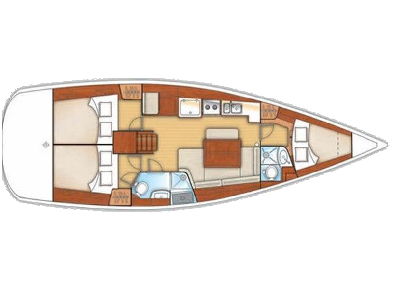 S/Y - Oceanis 40 - 3 Cabins - Built 2008