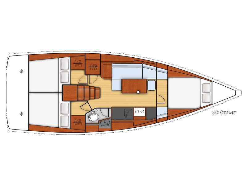 Plan image Zografia / Oceanis 38[G]