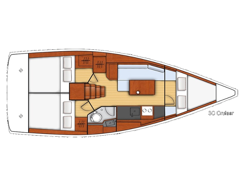 Plan image Hobbit / Oceanis 35[G]