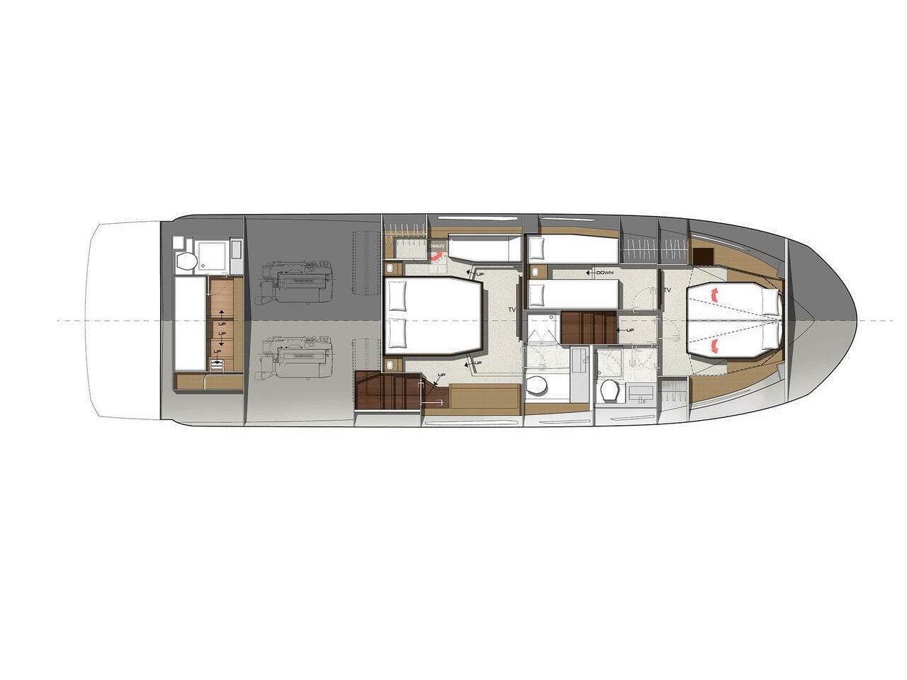 - Prestige 520 - 3 Cabins - Built 2023