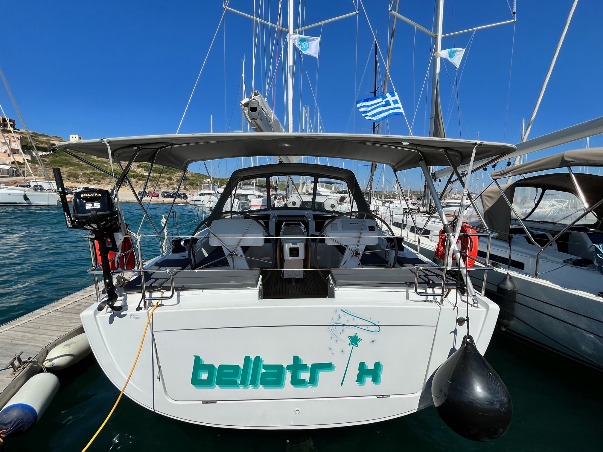 Hanse 458 “Bellatrix“, Lavrion