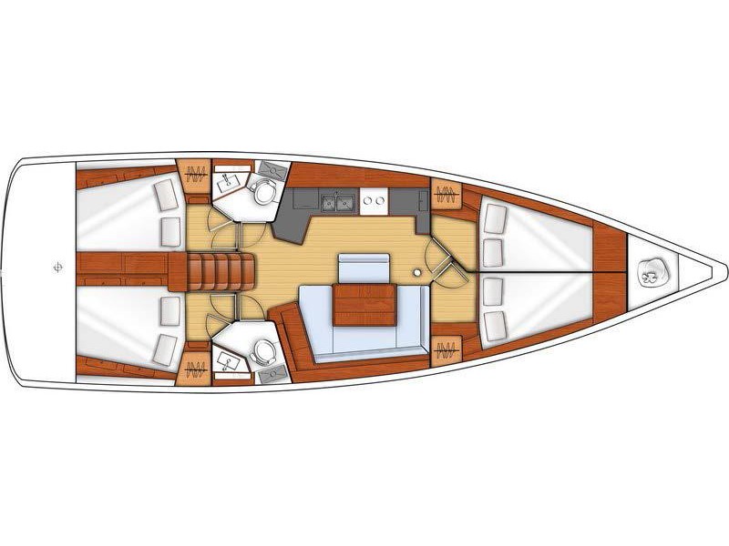 照片 Oceanis 45 9