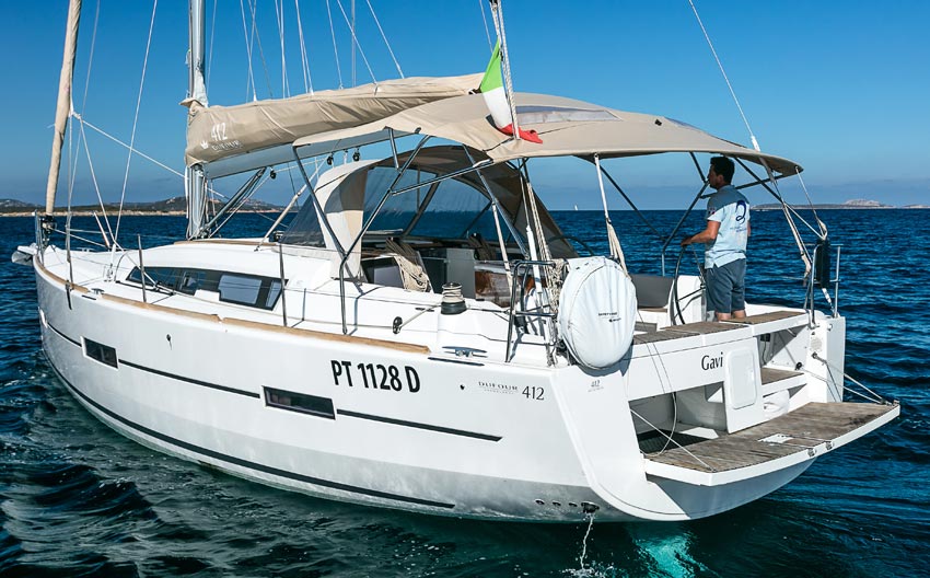 Dufour 412 GL, Portisco