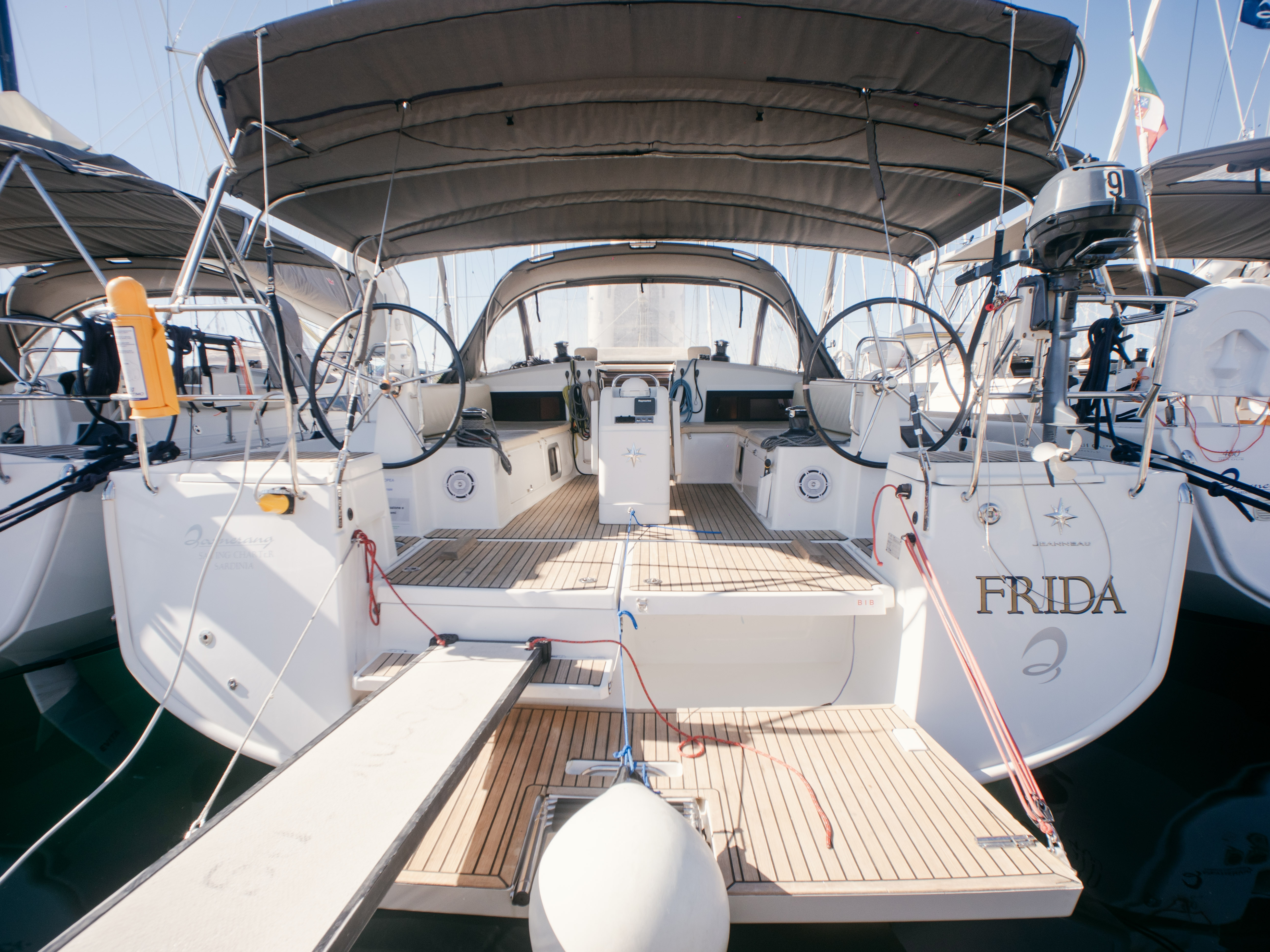 Sun Odyssey 490, Portisco