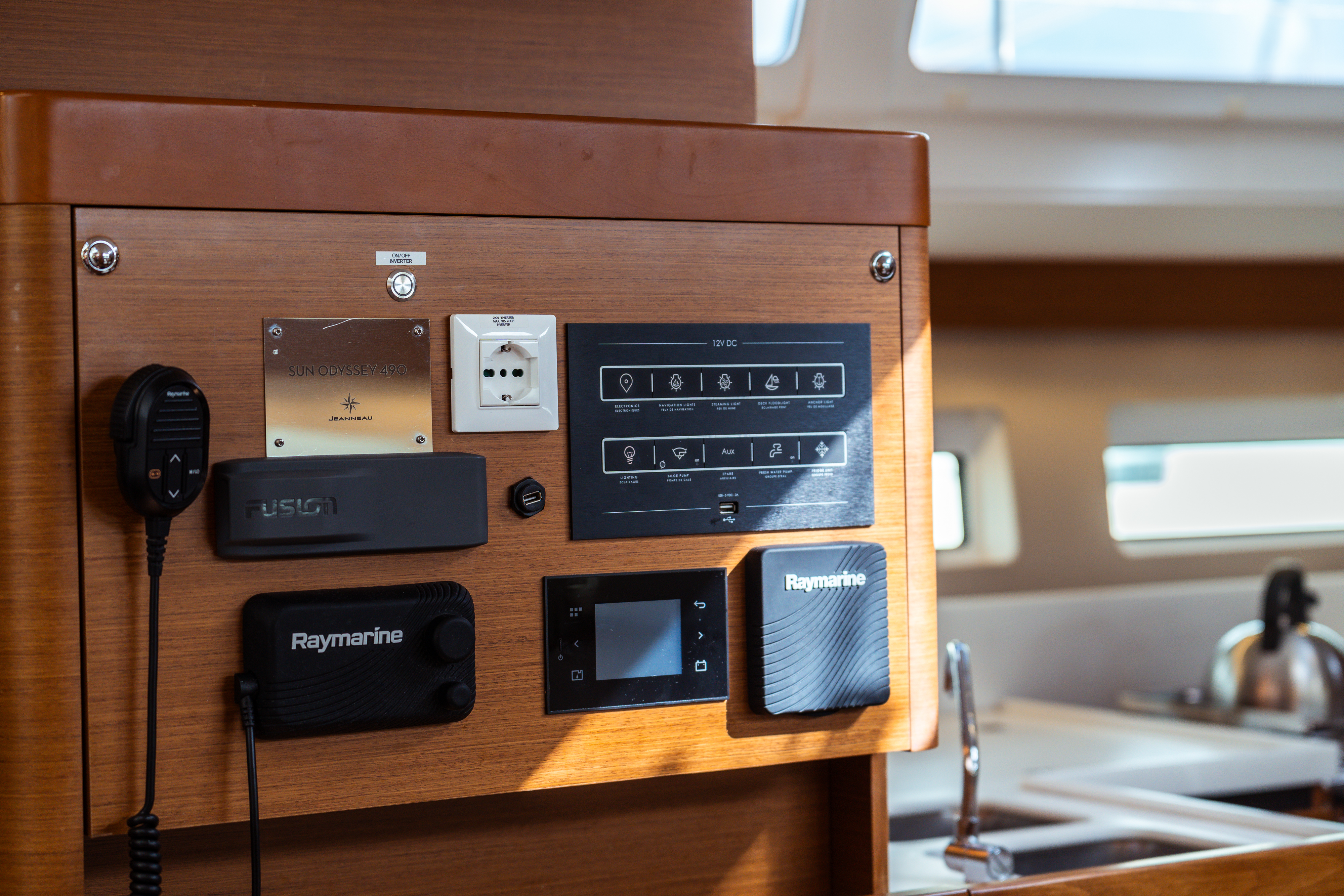 Sun Odyssey 490, Portisco