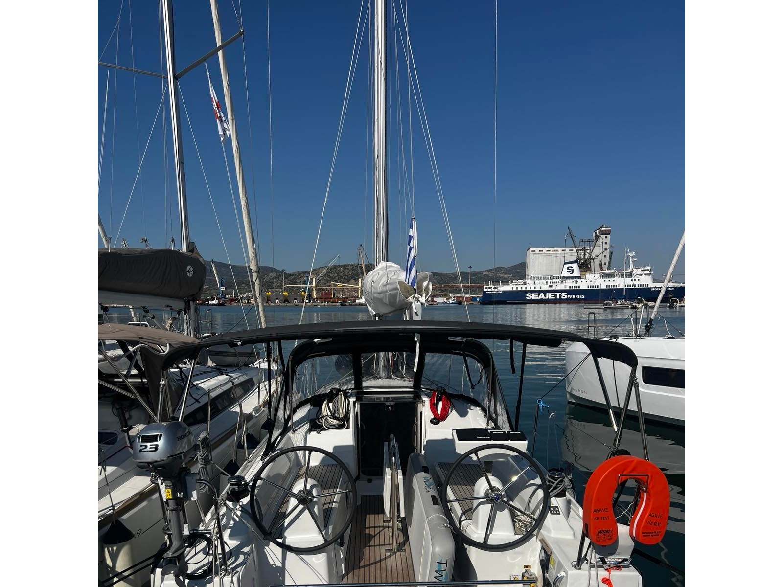 Agavi Port of Volos