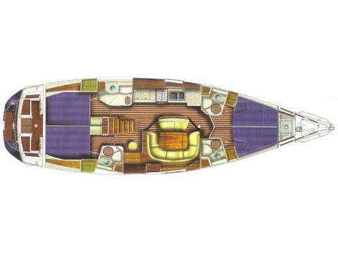 S/Y - Sun Odyssey 49 - 4 Cabins - Built 2006