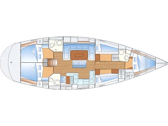 S/Y - Bavaria 50 Cruiser - 5 Cabins - Built 2007