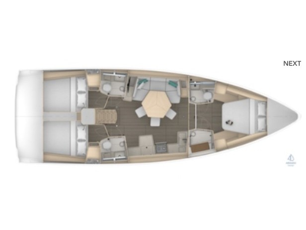 Junior Mary 2, Plan image