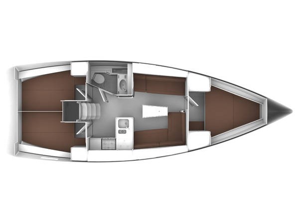 S/Y - Bavaria Cruiser 37 - 3 Cabins - Built 2015