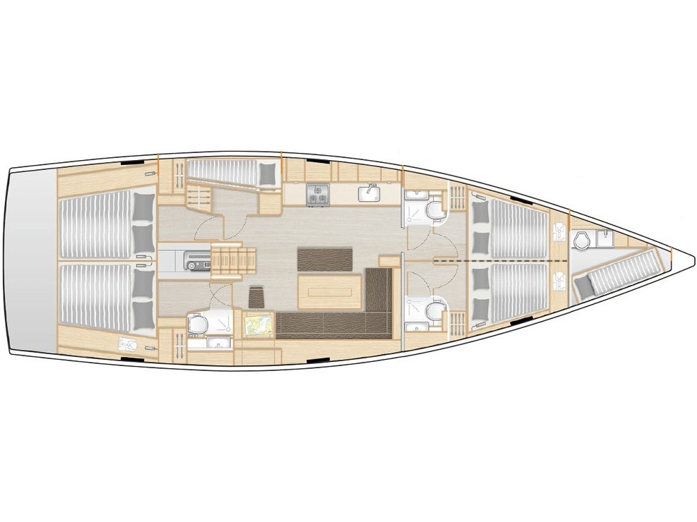 Plan image EL GRANDE / Hanse 508[G]