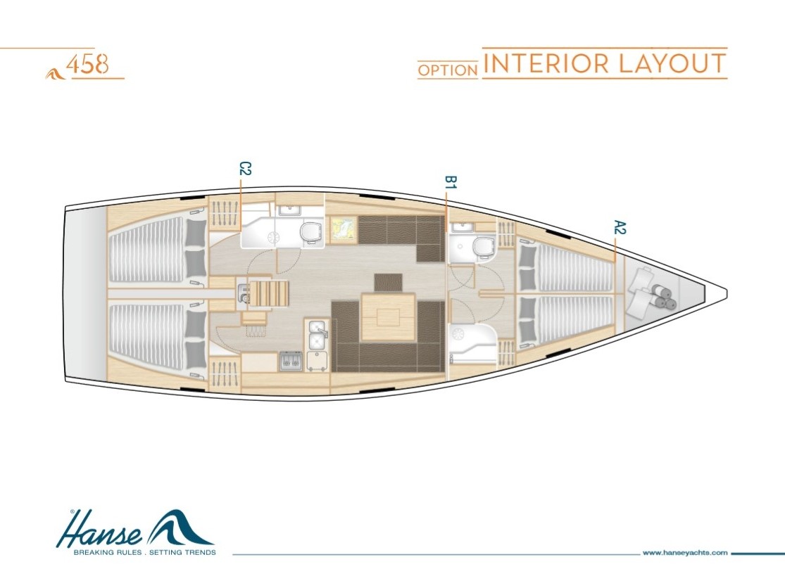 Plan image Triton / Hanse 458[G]