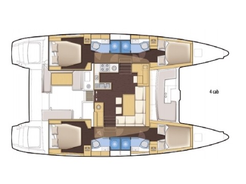 Foto Lagoon 450  Flybridge 2