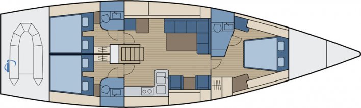 фото Hanse 540e 20