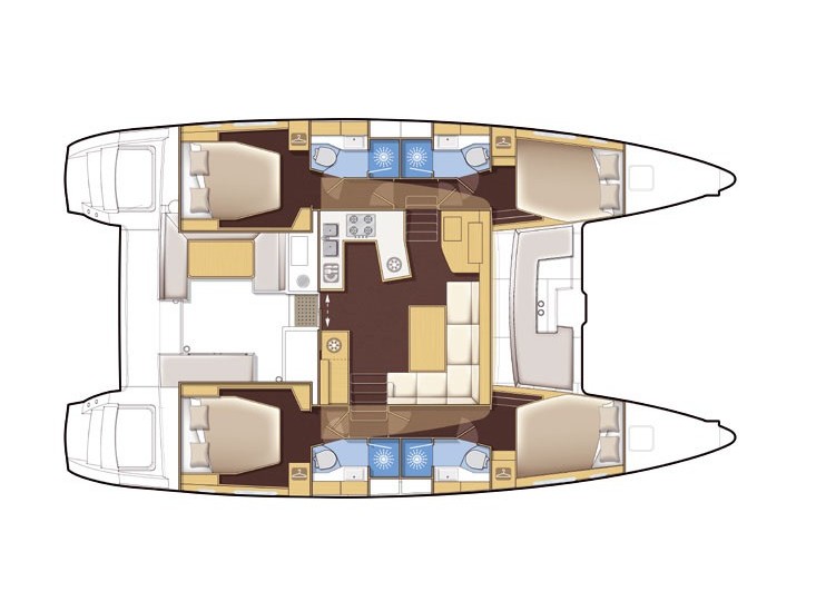 foto Lagoon 450  Flybridge 3