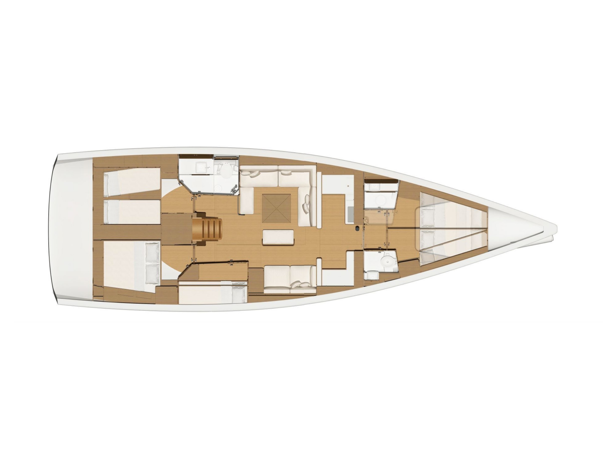 Plan image Calypso / Dufour 520 Grand Large[G]