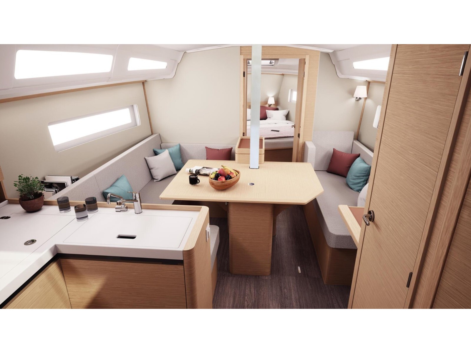 Sun Odyssey  - Phos - Comfort line - Interior image - Italy, Capo d'Orlando Marina