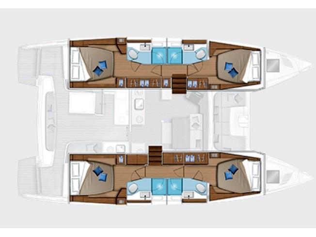 Lagoon  - Marea - Premium line - Plan image - Italien, Marina di Olbia