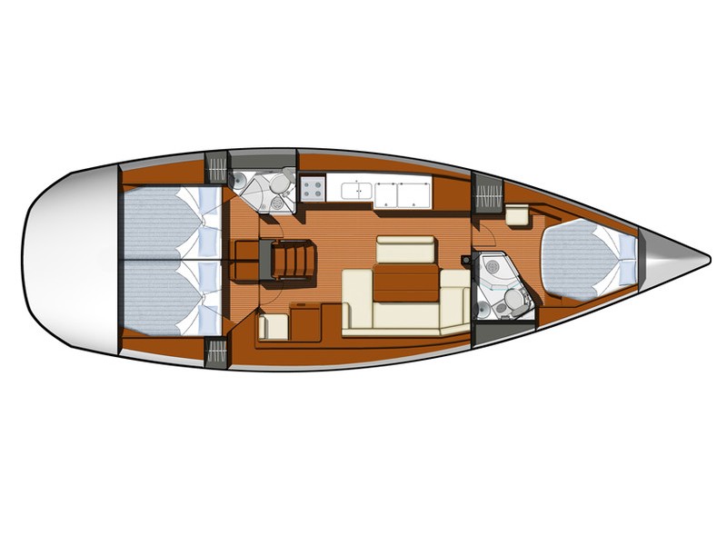 S/Y - Sun Odyssey 44 i - 3 Cabins - Built 2009