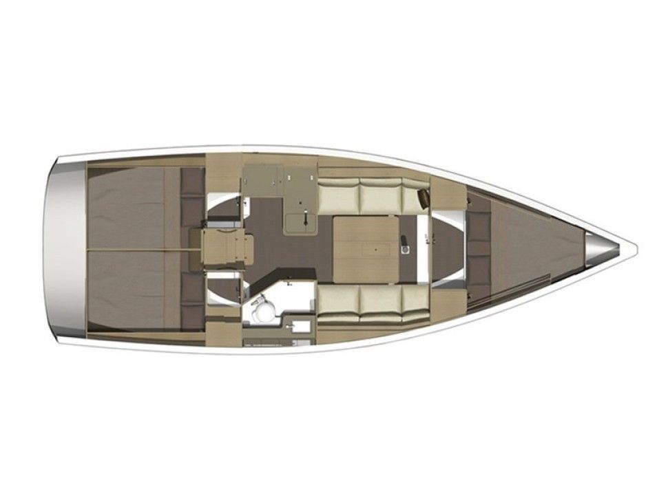 Plan image Alcyone / Dufour 350 Grand Large[G]