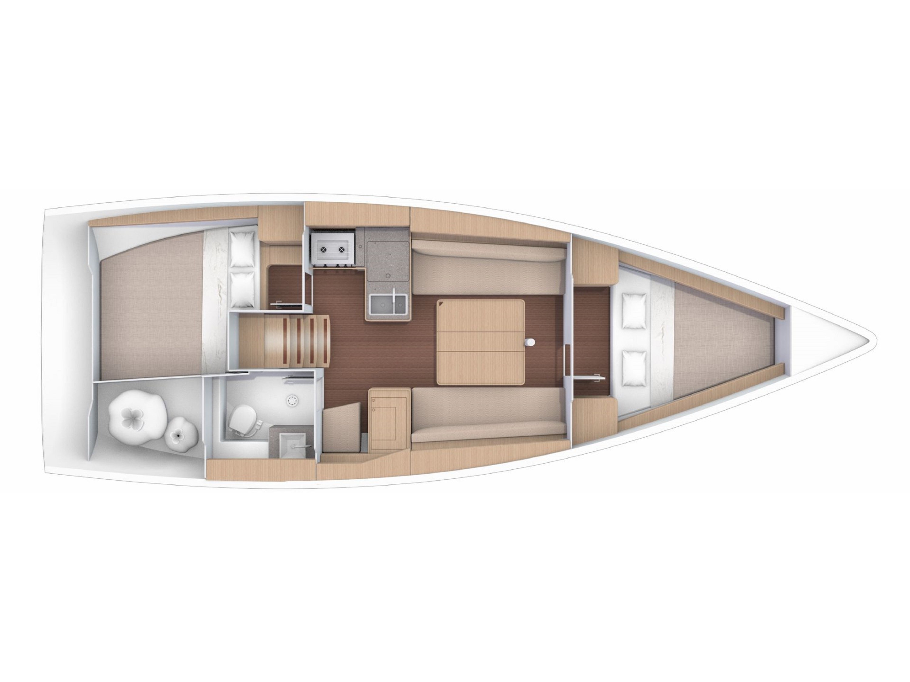 S/Y - Dufour 360 Grand Large - 2 Cabins - Built 2020