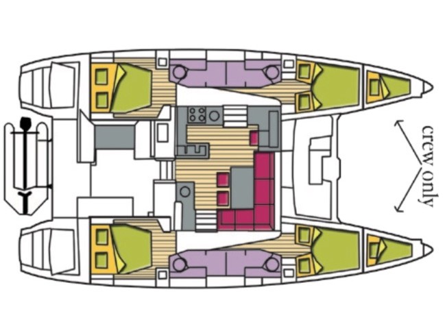foto Lagoon 450  Flybridge 2