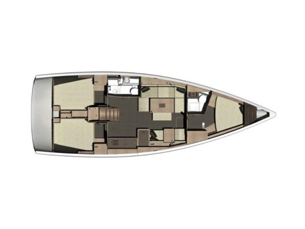 S/Y - Dufour 412 Grand large - 3 Cabins - Built 2017