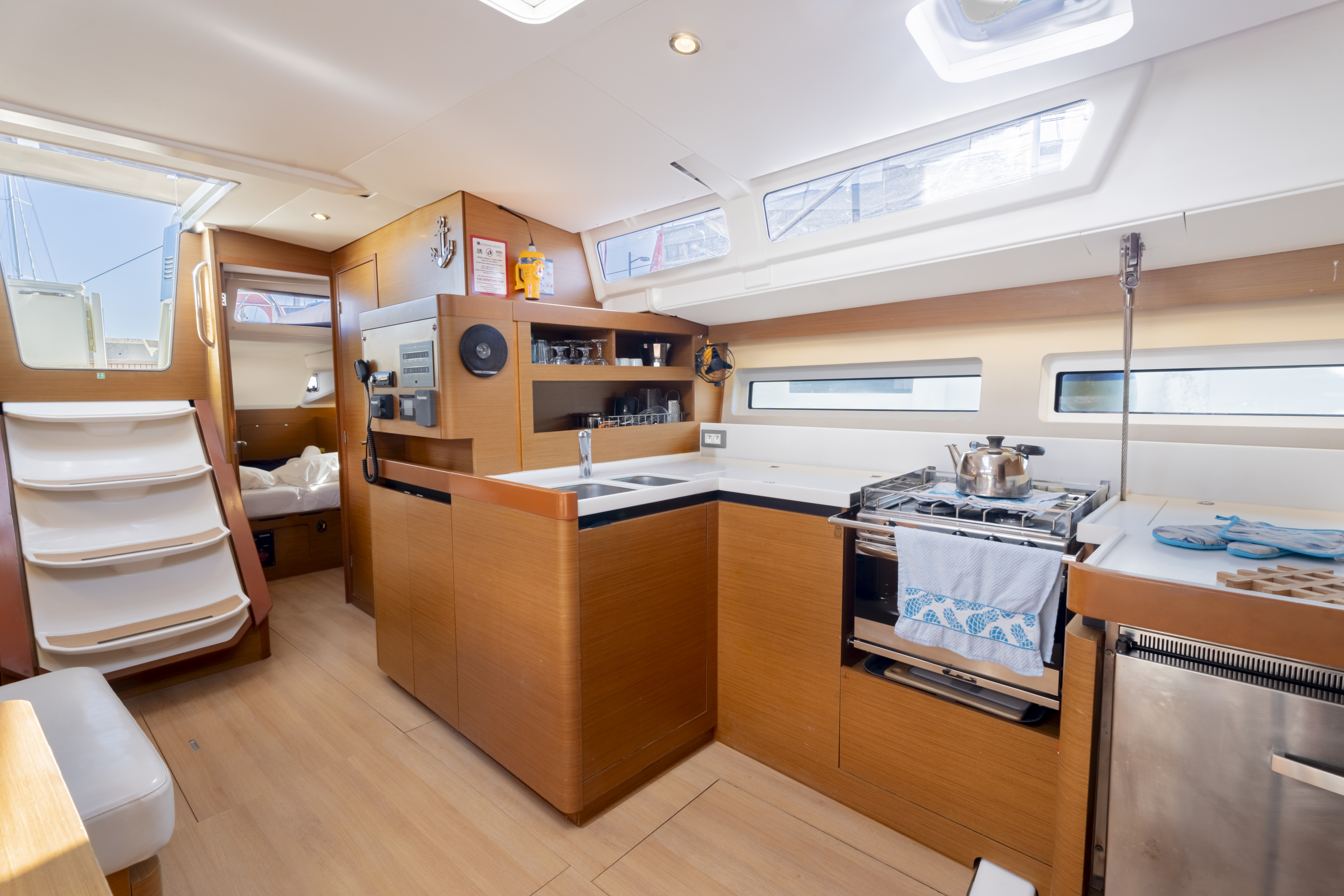 Sun Odyssey 490 4 cabins, Rhodes