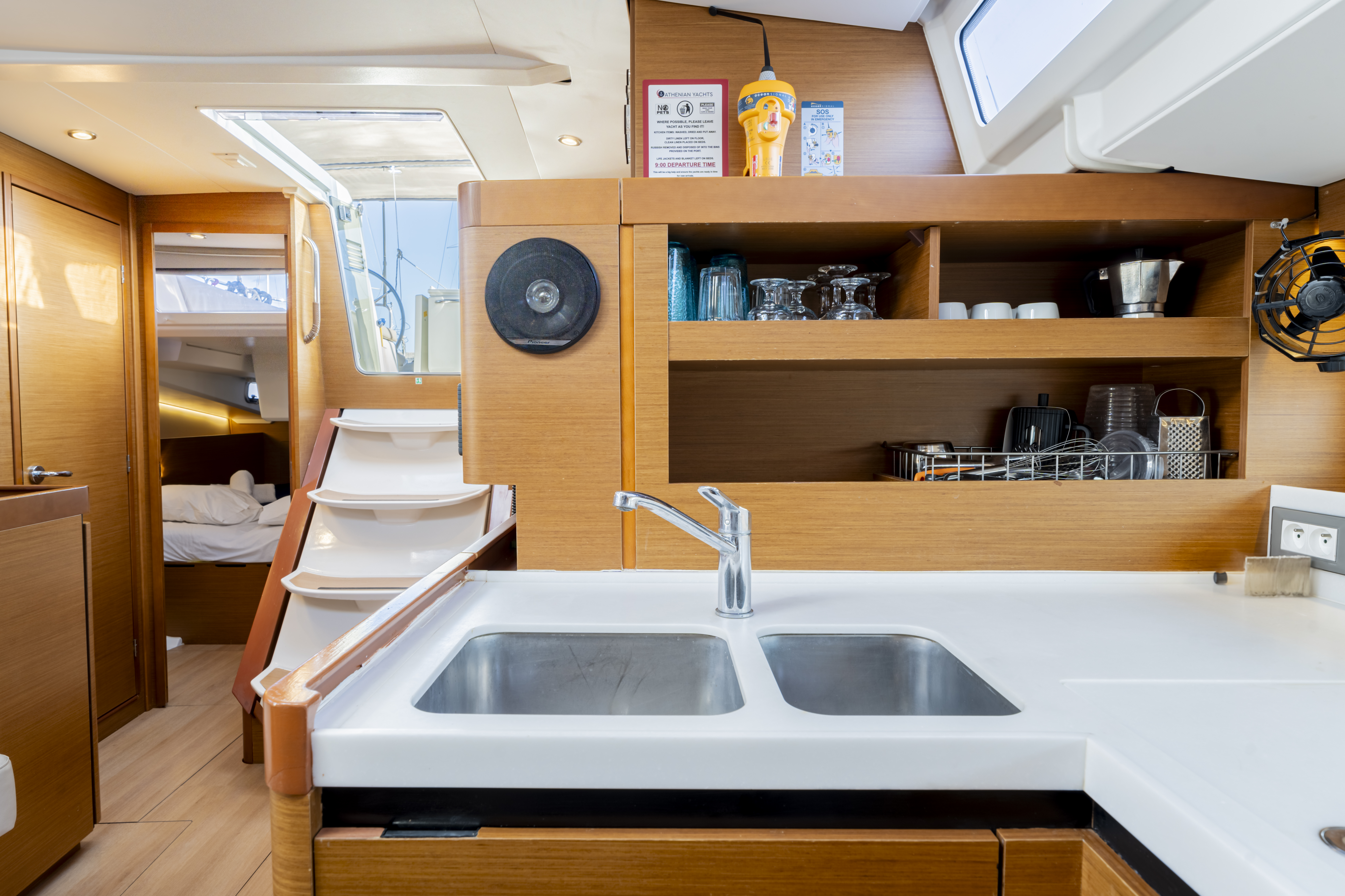 Sun Odyssey 490 4 cabins, Rhodes