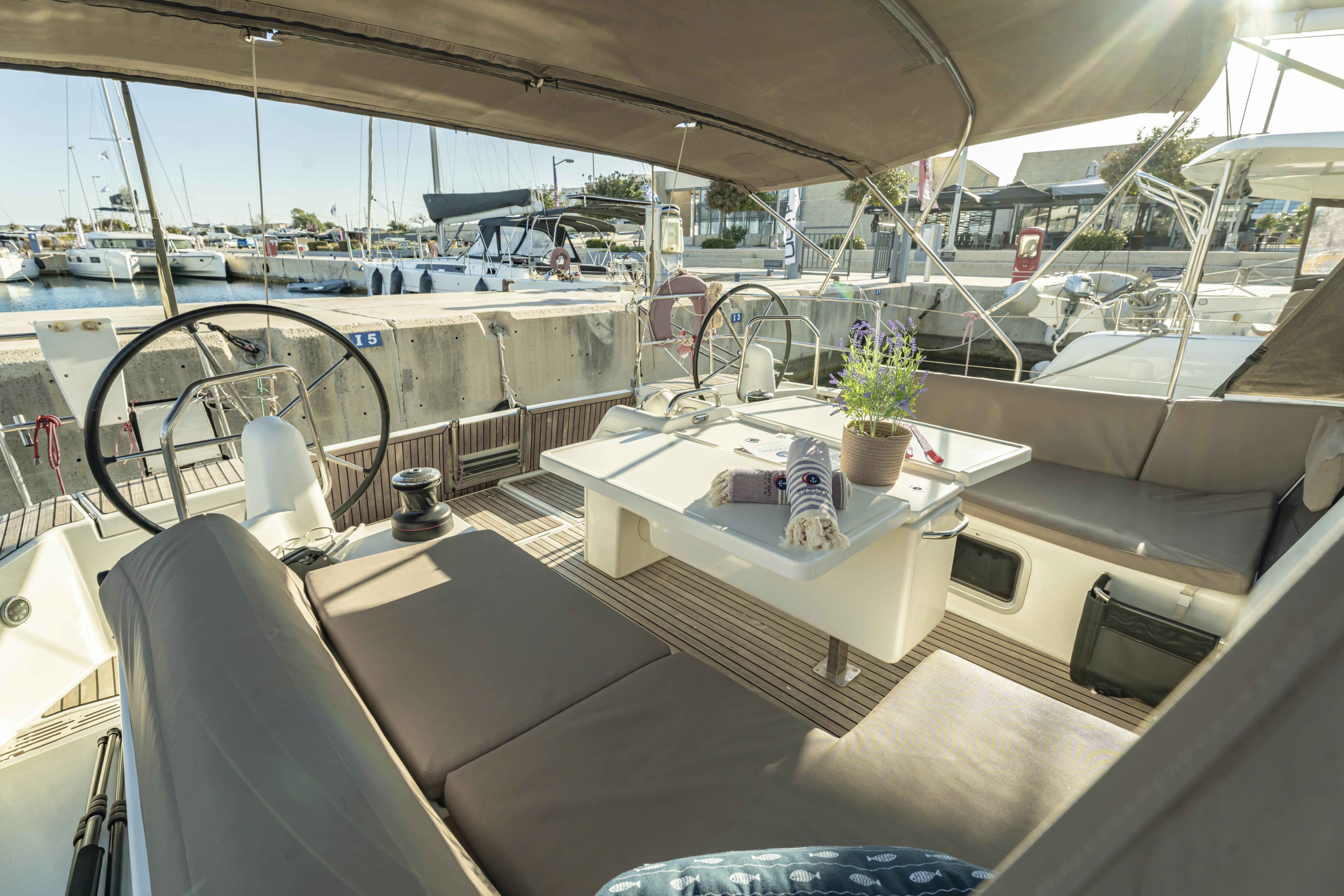 Sun Odyssey 490 4 cabins, Rhodes