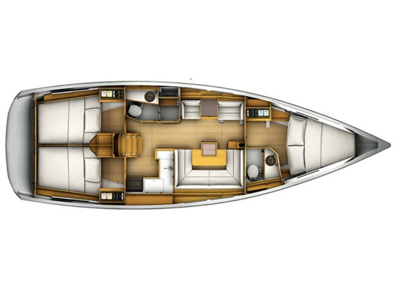 Jeanneau  - T-Punch - Plan image - Thailand, Koh Chang