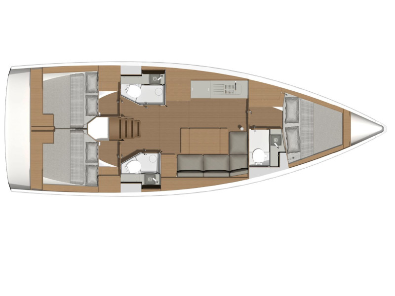 Dufour  - Parbleu - Plan image - Italy, Capo d'Orlando Marina