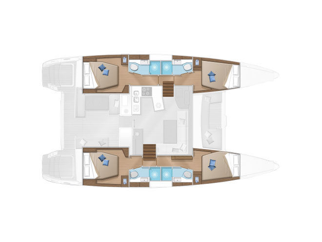 photo Lagoon 450  Flybridge 40